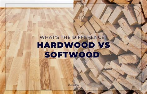 Hardwood vs Softwood - What's the Difference? - Garrison Collection