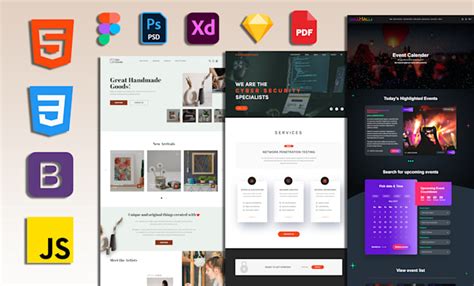 Front End Logo HTML/CSS Bootstrap JavaScript 的图像结果
