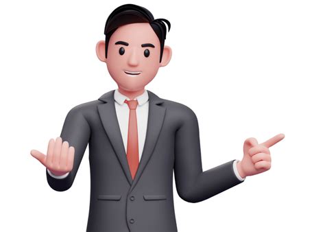 Business Man Pointing PNG 的图像结果