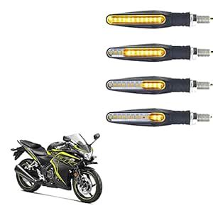 Vagary KTM Style Amber LED Turn Signal Running DRL Indicators Light ...