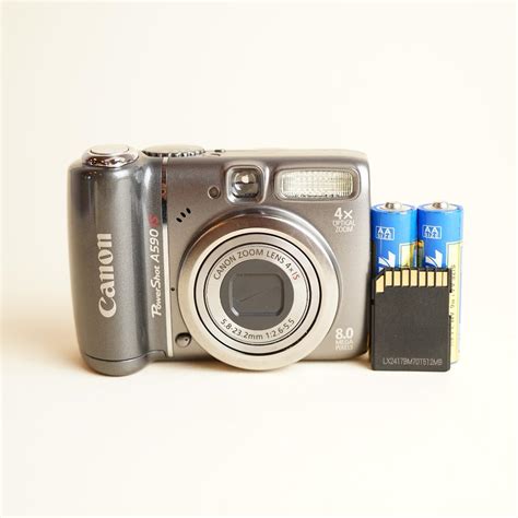 Canon PowerShot A590 IS Digital Camera | 8MP |... - Depop