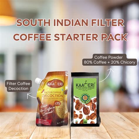 SOUTH INDIAN FILTER COFFEE STARTER PACK – Kaaveri Coffee