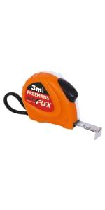FREEMANS IKON 5m:19mm Steel Inchi Measuring Tape - 5m (Yellow & Black ...