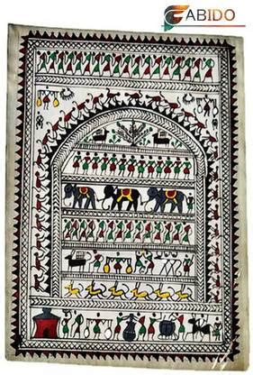 Fabido Tribal Art Raghurajpur Patachitra Art Work Wall Hanging Price in ...