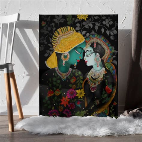 Lord Radha Krishna ji wall Art - Vignette Store