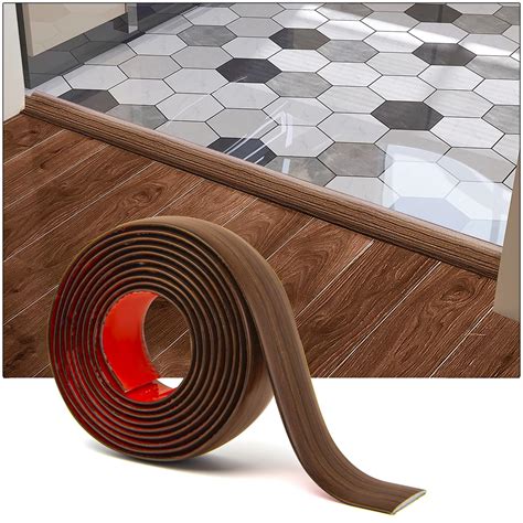 Art3d 10 FT Self Adhesive Vinyl Floor Transition Strip, Laminate Floor ...