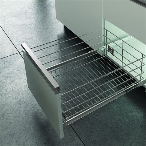 Buy Hettich Cargo Tech M Stainless Steel Wire Basket Plain
