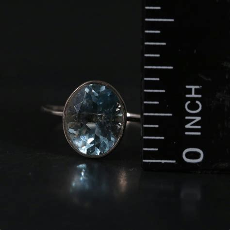 10K Blue Topaz Ring | EBTH