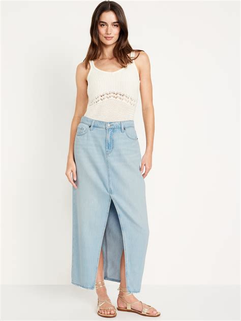 Women's Stretch Denim Skirt | Old Navy