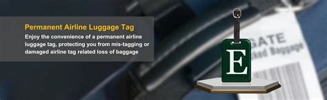 Initials Bag Tag A Pack of 2 | tag8