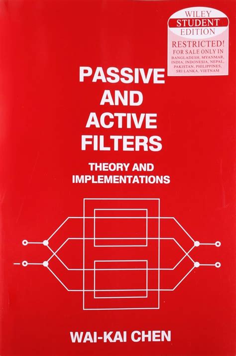 Buy Passive And Active Filters: Theory And Implementations Book Online ...