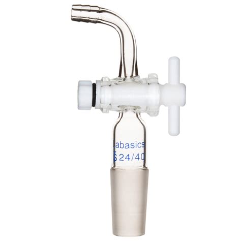 Buy Labasics Flow Control Adapter with PTFE Stopcock, 24/40 Joint and ...