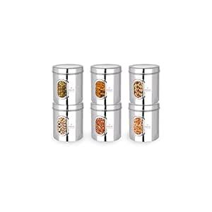 Buy Ebun Stainless Steel See Through Small Containers | Small ...