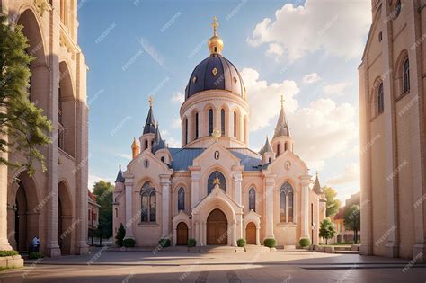 Premium AI Image | Cathedral of the nativity of christ in riga the ...
