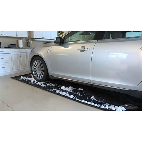 Raised Edge Garage Floor Mat - Keep Your Garage Clean & Tidy