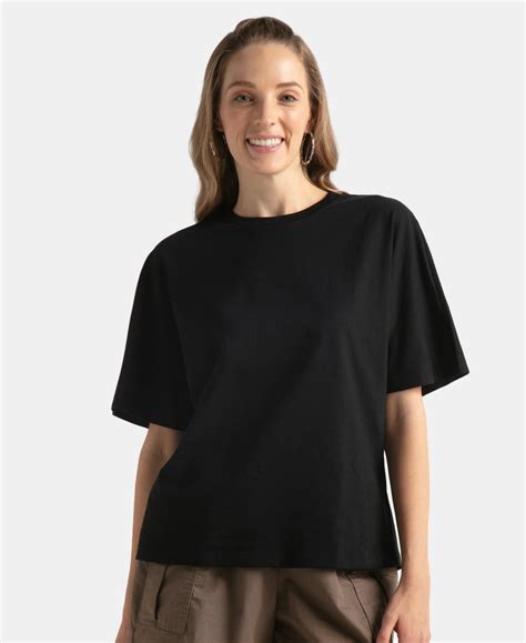 Buy Super Combed Cotton Rich Oversized T-Shirt With Dolman Sleeve ...