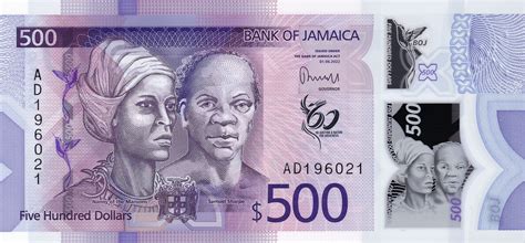 500 Dollars (Independence) - Jamaica – Numista