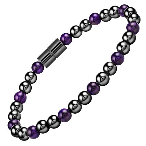 Hematite Magnetic Therapy Anklet Saturn