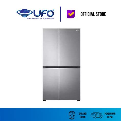 Promo LG Kulkas Side by Side Smart Inverter 694 Liter GCB257SFZL Cicil ...