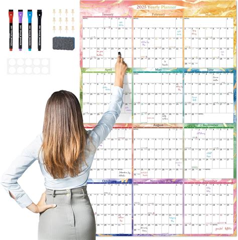 2026 Dry Erase Wall Calendar - Printable Calendar