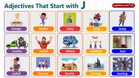 List of Adjectives That Start With J: With Meanings & Examples