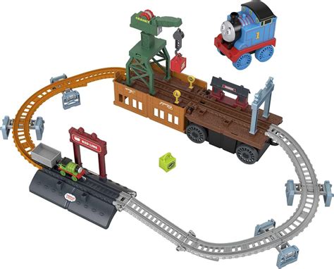 THOMAS & FRIENDS Fisher-Price Thomas & Friends Talking Train Set ...