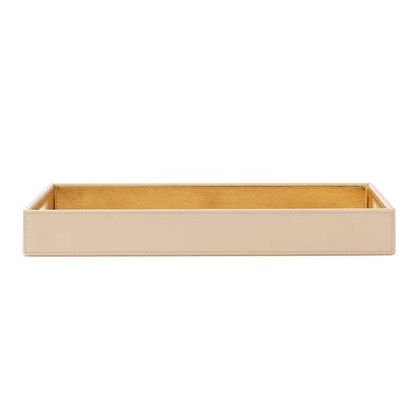 Zahara Butterfly Cream & Gold Rectangle Tray– Sammsara