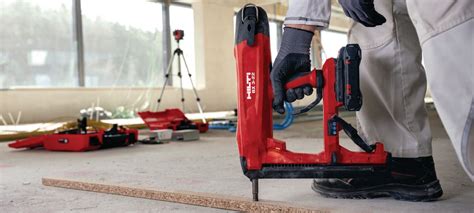 BX 3-L-22 Cordless concrete nailer (longer nails) - Direct fastening ...