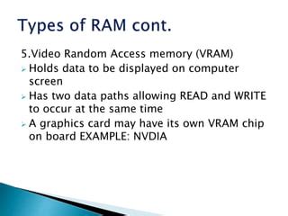 Image result for Video random-access memory VRAM Explained