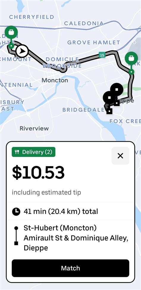 Uber eats pay in Moncton, NB : r/UberEatsDrivers