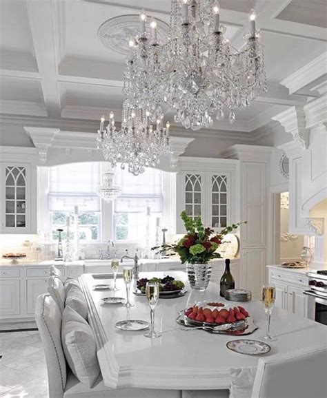White Chandeliers For Kitchen | Home Design Ideas