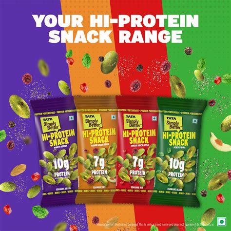 Tata Simply Better Hi-Protein Edamame Snack Korean Kimchi Style Mix ...