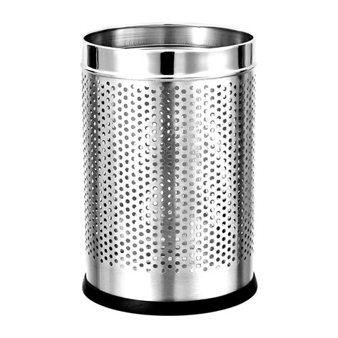 Mumma's LIFE 18L Steel Dustbin for Home – Stainless Steel Open ...