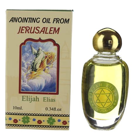 Jerusalem Anointing Oil-Elijah,scented olive oil from Bethlehem