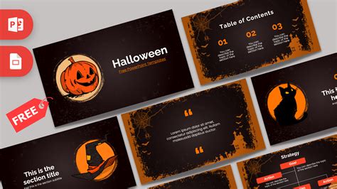 Free Dark Halloween Google Slides Theme - Prezentr