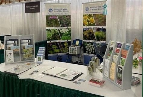Pierce County Noxious W**d Control Education Booth, Western Washington ...