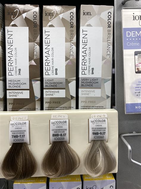 Best 13 ion 8MB Light Mushroom Blonde Permanent Creme Hair Color by ...