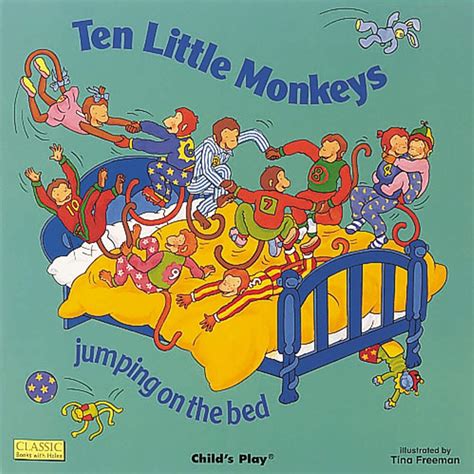 Ten Little Monkeys Jumping on the Bed (Classic Books With Holes ...