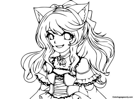 Aphmau Images Coloring Page - Free Printable Coloring Pages