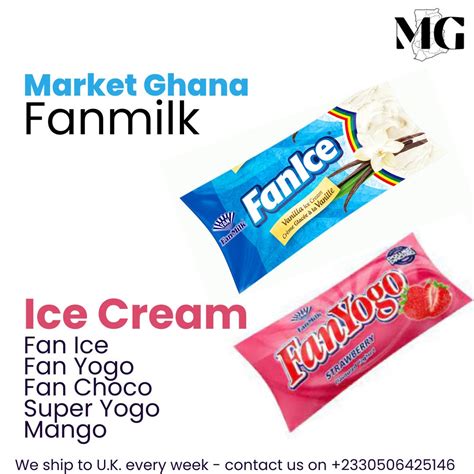 Your Favourite Fan Milk Fan Ice Vanilla / Fan Choco / Strawberry Yogo ...