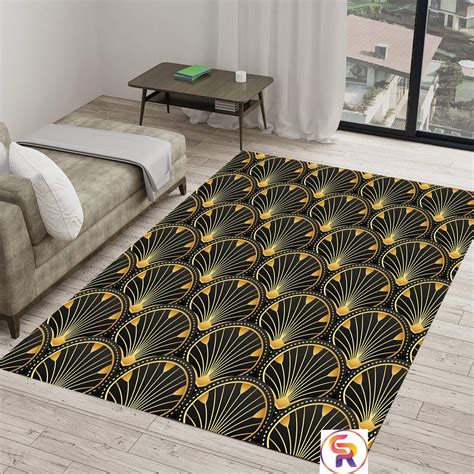 Gradient Art Deco Design Rug, Home Decor Rugs, Popular Rug, Area Rug ...
