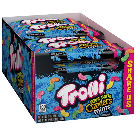 Sour Gummy Worm Box Wholesale Trolli Sour Brite Crawlers – The