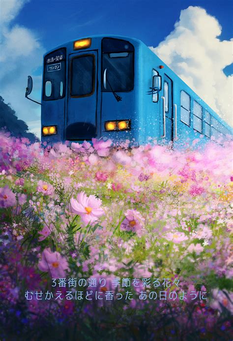ArtStation - The flowers that color the season