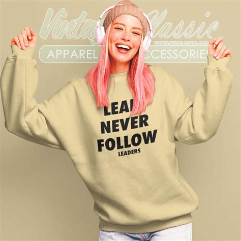 Lead Never Follow Leaders Shirt Chief Keef Rapper - Vintagenclassic Tee