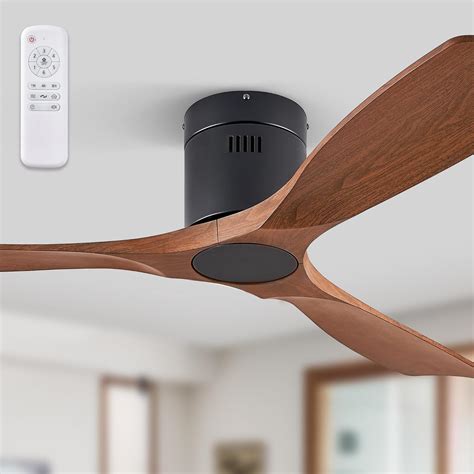 Amazon.com: Fanbulous 52" Ceiling Fans without Lights, Flush Mount ...