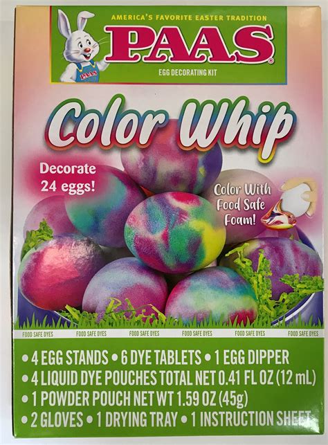 Way To Celebrate Paas Color Whip Easter Egg Dye Kit - Walmart.com