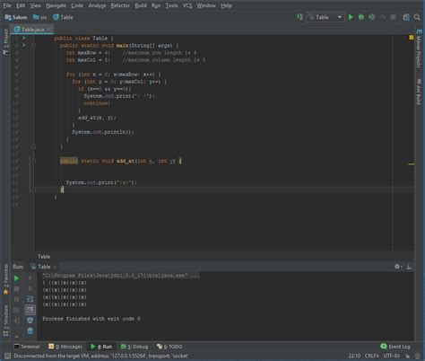 Image result for Java for Loop Trace Table