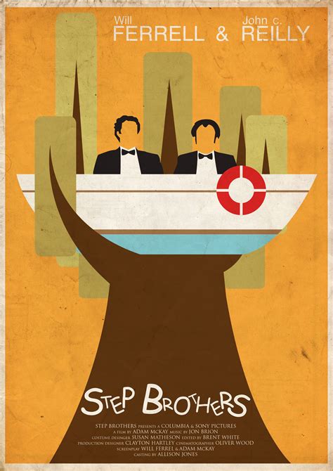 Step Brothers Minimal movie poster | Minimal movie posters, Movie ...