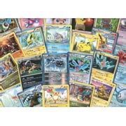 Buy 100 Assorted Pokemon Trading Cards with 7 Bonus Free Holo Foils ...