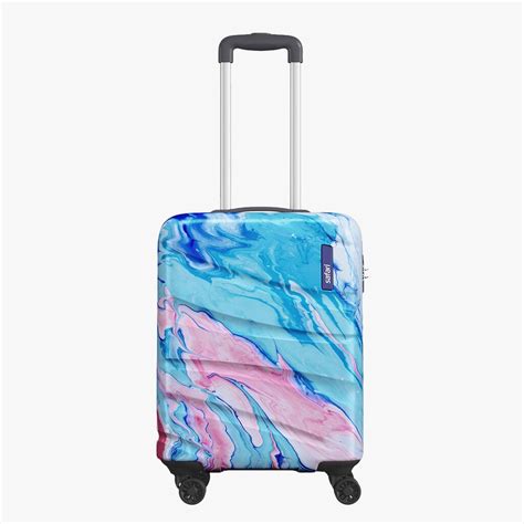 Buy Safari Hue 55/65/81 cm Printed Trolley Bag Online